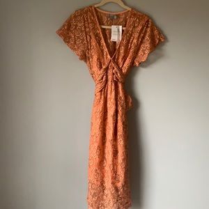 ASOS lace dress with insert